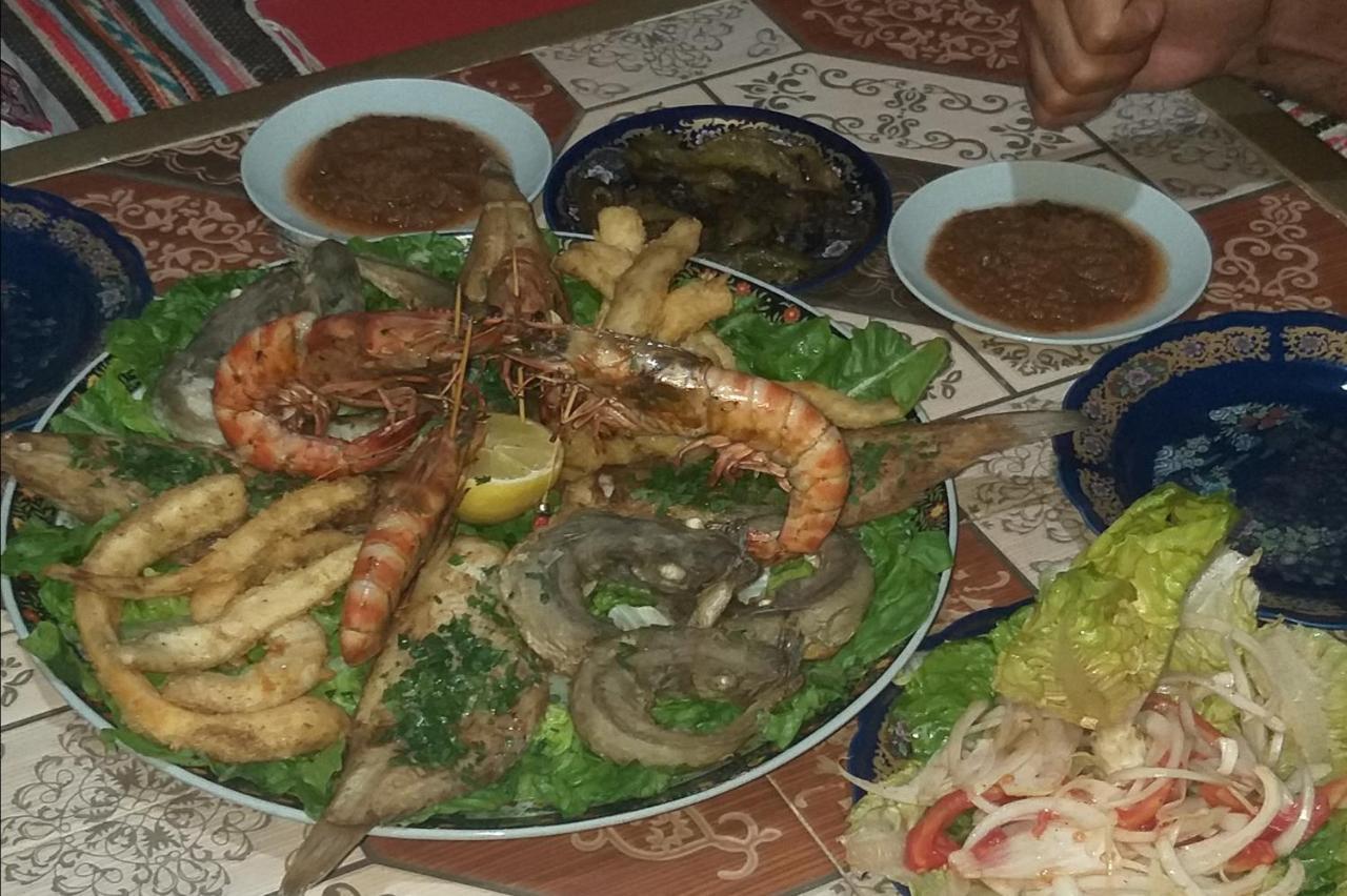 Hotel Lahlou Riad Cafeteria Oujda Buitenkant foto